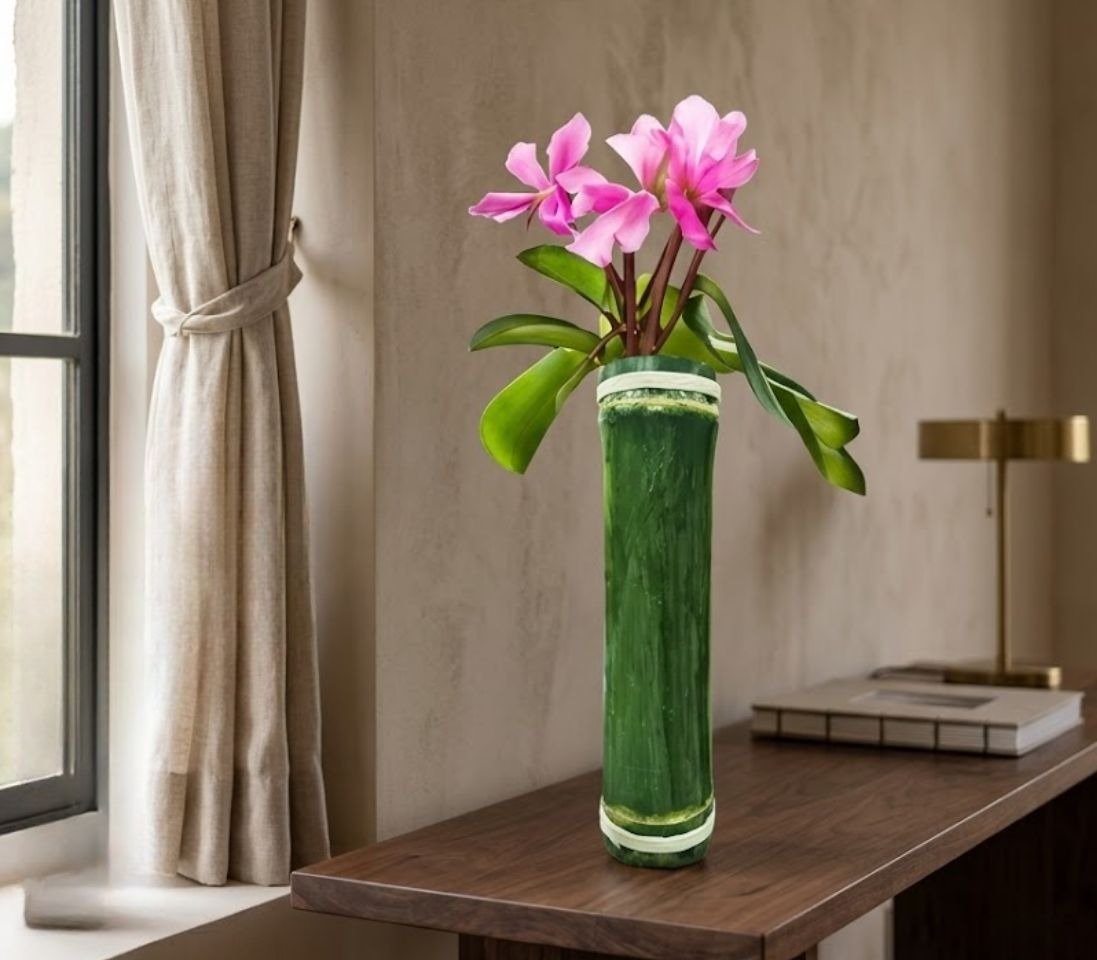 Bamboo Flower Vase - Image 3