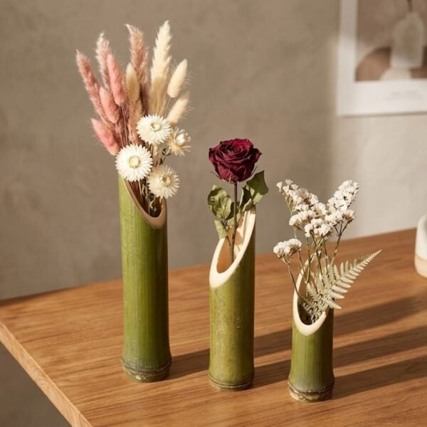 Bamboo Flower Vase