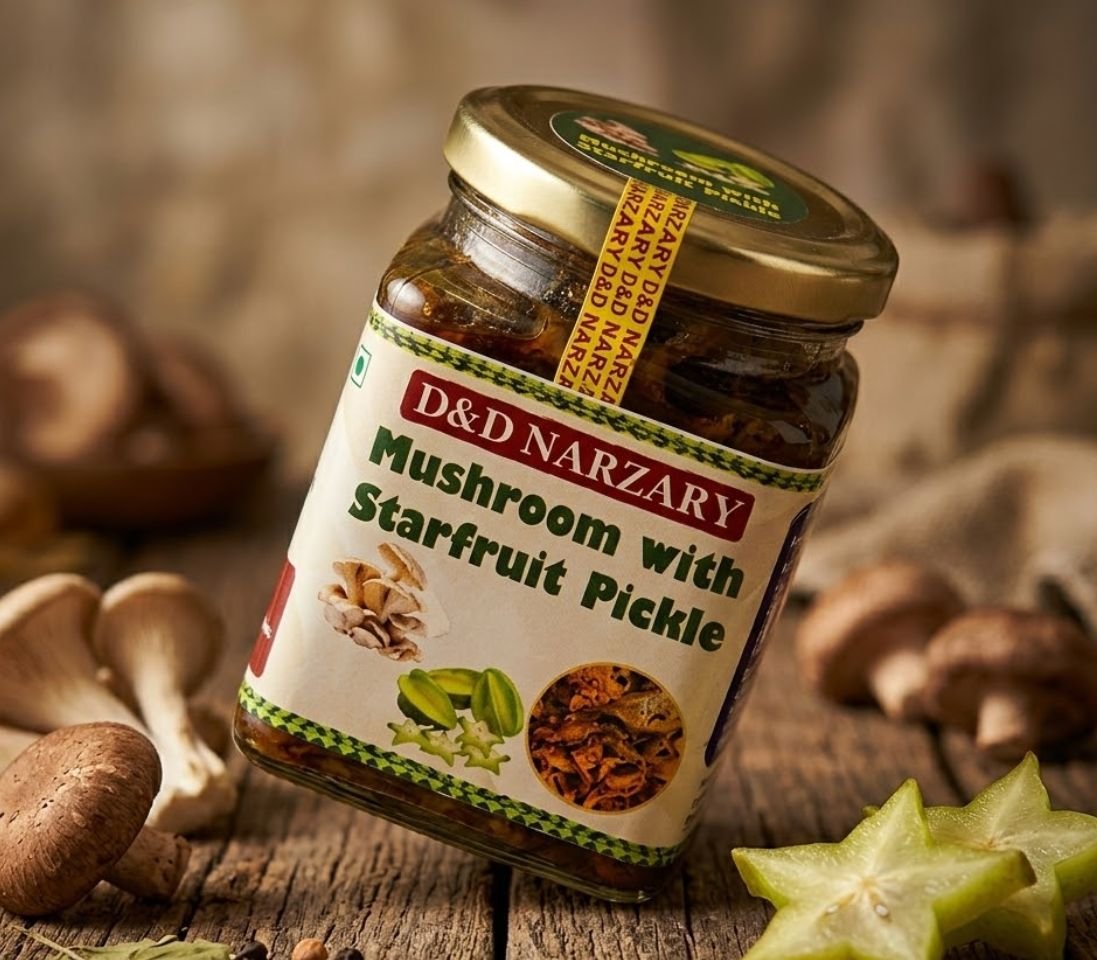 Mushroom with Starfruit Pickle - Image 3