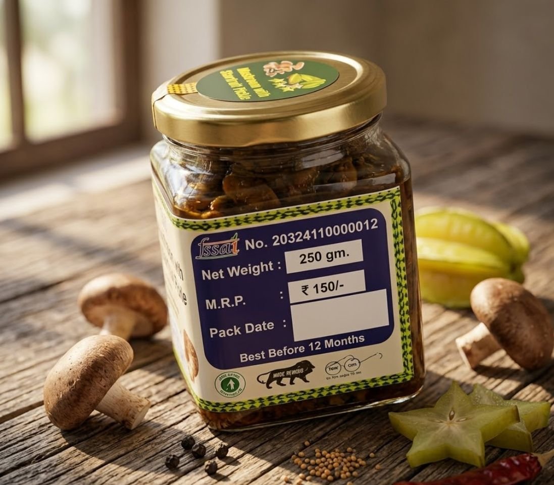 Mushroom with Starfruit Pickle - Image 2