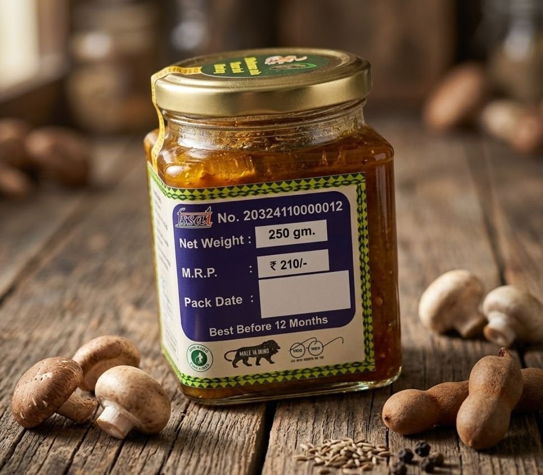 Mushroom with Tamarind Chutney - Image 3