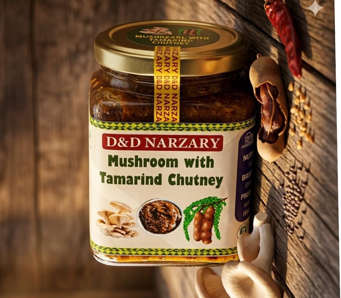 Mushroom with Tamarind Chutney - Image 2