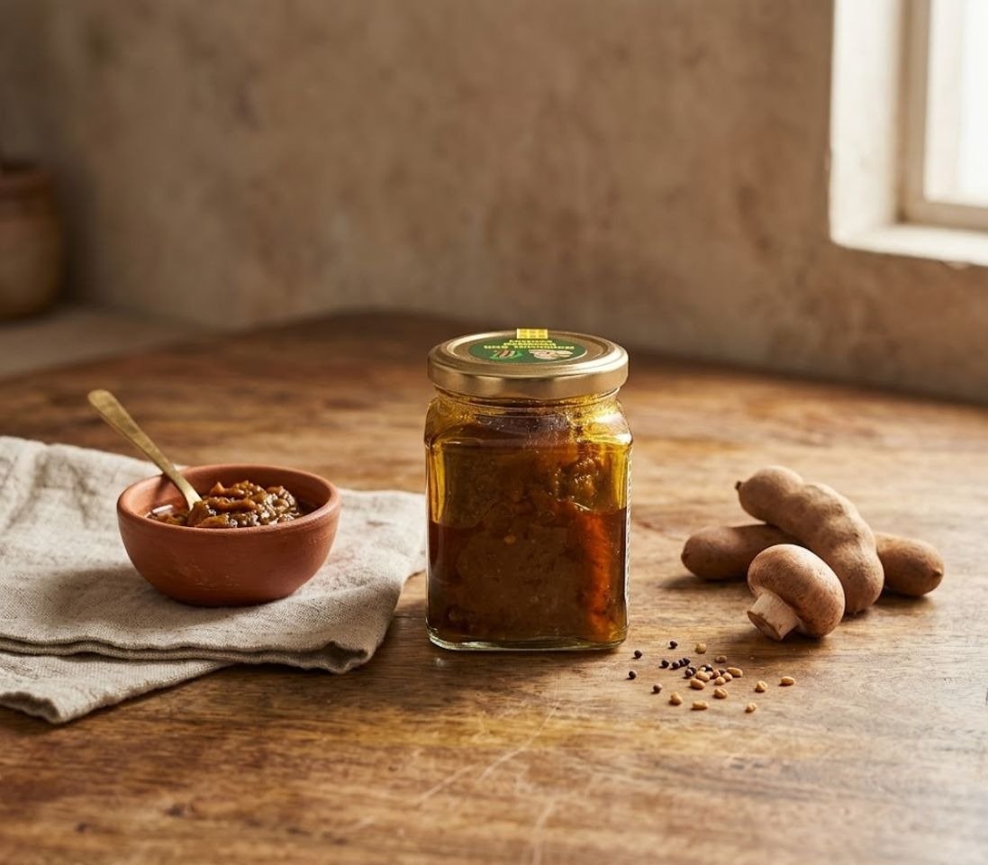 Mushroom with Tamarind Chutney 250gm MRP-210