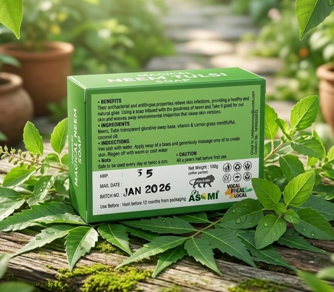 Magical Neem Tulsi Soap - Image 2
